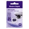 WD Purple 64GB microSD kortelė pakuotėje