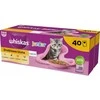 Drėgnas Kačių Maistas - WHISKAS Junior Paukštiena Želė 40 x 85g