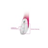 Rožinė Mystim Al Punto Rožinė - Dual Motor Curved Silicone Intimate Device 25cm