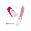 Mystim Sassy Simon Intimate Wave Vibrator Rožinė 27cm Dual Motor