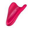 Satisfyer Stimuliatorius - Aukšto kirpimo pirštų vibratorius (Raudona)