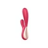 Satisfyer SATISFYER_Mono Flex vibratorius Raudono klitorio ir G taško stimuliatorius