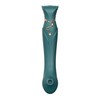 ZALO Queen PulseWave Intimate Device with Swarovski Accent - Gold Finish