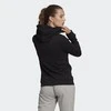 Džemperis moterims Adidas Essentials Linear Ful Zipp Hoodie W GL0791, juodas