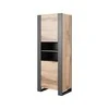 Cama Meble Spinta - WOOD 65x40x170,5 Wotan ąžuolas antracitas