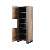 Cama Meble Spinta - WOOD 65x40x170,5 Wotan ąžuolas antracitas