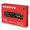 Kietasis diskas Adata XPG Gammix S70 Blade M.2 NVMe PCIe4x4 512GB