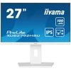 Monitorius „IIYAMA XUB2792HSU-W6“ 27 colių ETE IPS FHD 100Hz 250cd/m2 0.4ms garsiakalbiai HDMI DP USB 4x3.2 Baltas FreeSync 15cm aukščio reguliavimas. Baltas