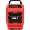 Yato Toya Sa Poland Statybinis radijas – 18 V akumuliatorius + 230 V, FM/AM/Bluetooth/AUX (YT-82940)
