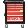 Įrankių vežimėlis Yato 6 stalčiai su įranga (YT-55307)