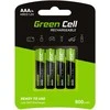 Green Cell Žalias Cell AKUMULIATORIUS AQ-AAA-800/GC*P4 1.2V Ni-MH HR03, AAA Žalias Cell