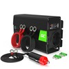 Green Cell Žalias Cell GREENCELL automobilio maitinimo keitiklis nuo 12V iki 230V 300W/600W gryno sinuso