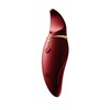 Zalo - Hero Clitoral Pulsewave Vibrator Wine Raudona
