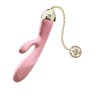 Rožinė Zalo - Rosalie Rabbit Vibrator Rouge Rožinė