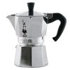 Bialetti Moka Express Moka kavinukas Aliuminio, Juodas