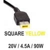 Automobilinis nešiojamojo kompiuterio pakrovėjas Akyga AK-ND-42 (20V / 4.5A 90W) Slim Tip LENOVO 1.2m