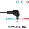 Akyga AK-ND-20 įkroviklio 6.5x4.4 mm jungties detalė