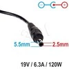 Nešiojamojo kompiuterio pakrovėjas Akyga AK-ND-44 (19V / 6.3A 120W 5.5 x 2.5mm) ASUS / TOSHIBA / LENOVO 1.2m