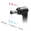 Nešiojamojo kompiuterio pakrovėjas Akyga AK-ND-02 (19V / 3.95A 75W 5.5 x 2.5mm) ASUS / TOSHIBA / LENOVO 1.2m