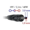 Maitinimo šaltinis Akyga 40 W, 1 mm, 2.1 A, 19 V (AK- ND- 22)