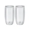 ZWILLING 39500-120 stiklinių su dvigubomis sienelėmis rinkinys, 2 vnt. 475 ml