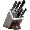 ZWILLING FOUR STAR 7 dalių tamsaus uosinio peilių rinkinys su KIS technologija