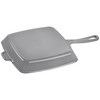 STAUB Kvadratinė ketaus grilio keptuvė 26 cm, grafitas