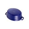 Staub Oval Cocotte, 29cm ketaus, tamsiai mėlyna