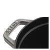 Ovalus ketaus puodas STAUB, 31 cm, 5,5 l, spalva: pilka