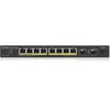 Zyxel GS1100-10HP v2 nevaldomas gigabito eternetas (10/100/1000) su maitinimu per eternetą (PoE), juodas