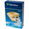 Menalux CFP4 universal paper coffee filters, 100 pcs. (for drip coffee makers)