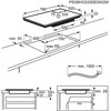80cm pločio indukcinė kaitlentė Electrolux EIS82453