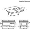 80 cm pločio kaitlentė su integruotu gartraukiu Electrolux KCC83443