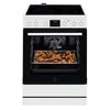 60 cm pločio baltos spalvos el.keraminė viryklė Electrolux LKR64022AW