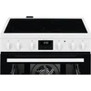 60 cm pločio baltos spalvos el keraminė viryklė Electrolux LKR64023AW