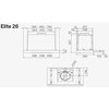 Gartraukis Elica ELITE 26 IX/A/60/VT