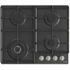 Gorenje | Kaitlentė | GW641EXB | Dujos | Degiklių / virimo zonų skaičius 4 | Sukamosios rankenėlės | Juodas