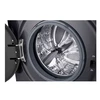 LG Skalbimo mašina | F4X1009NMB | Energy efficiency class A | Front loading | Skalbimo talpa 9kg | 1400 RPM | Gylis 55 cm | Plotis 60 cm | Ekranas | LED | Steam function | Direct drive | Wi-Fi | Graphite Juodas