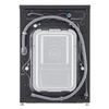 LG Skalbimo mašina | F4X1009NMB | Energy efficiency class A | Front loading | Skalbimo talpa 9kg | 1400 RPM | Gylis 55 cm | Plotis 60 cm | Ekranas | LED | Steam function | Direct drive | Wi-Fi | Graphite Juodas