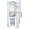 Bosch KGN39VWEQ Serija 4, Laisvai statomas šaldytuvas-šaldiklis su šaldiklio skyriumi apačioje, 203 x 60 cm, Baltas, Total No Frost