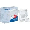 Vandens filtravimo ąsotis BRITA Style Essential 2.4L, baltas su vandens filtrais MAXTRA PRO PURE PERFORMANCE, 4 vnt.