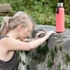 Lurch Ag Vokietija Nerūd. plieno termo butelis-gertuvė, 0.75l, rausvos sp.