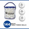 Stalo teniso kamuoliukai JADE POLY 40, rinkinys 144 vnt. DONIC