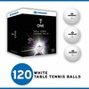 Ping-pong kamuoliukai Donic T-ONE balti 120 vnt