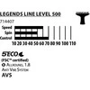 Donic DS RK. TENISO LEGENDOS 500 FSC