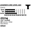 Donic Stalo teniso raketės Donic Legendos 600