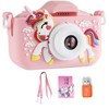 Vaikiškas fotoaparatas VF5 Rožinė Unicorn