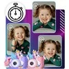Vaikiškas fotoaparatas VF7 Unicorn Violetinė