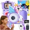 Vaikiškas fotoaparatas VF7 Unicorn Violetinė