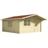 Eurovudas Medinis sodo namelis Faro 5x4m, 44mm